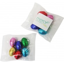 Mini Solid Easter Eggs in Bag x6 Eggs